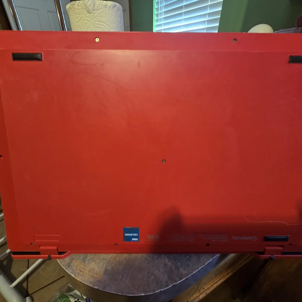 Red Laptop Notebook – Compact Everyday Laptop